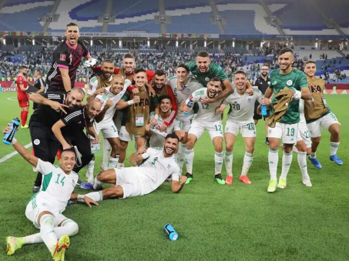 L'équipe d'Algérie