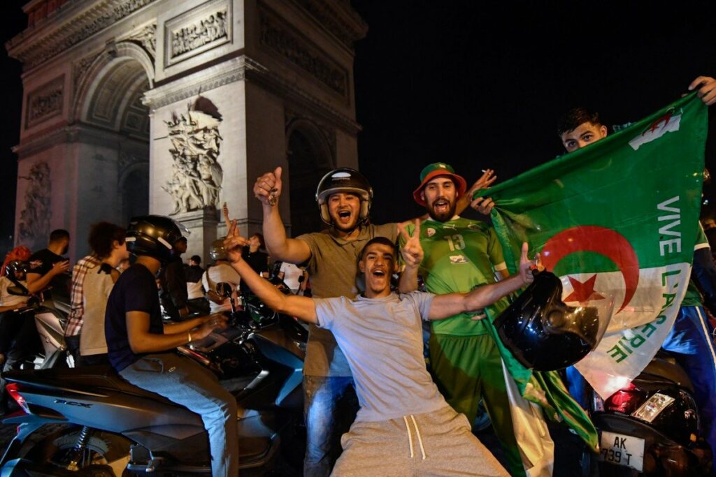 Supporters algériens 