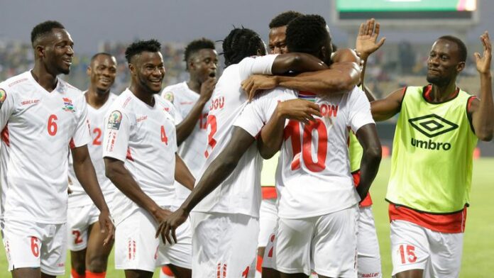 Lz Gambie qualifiée en quarts de finale
