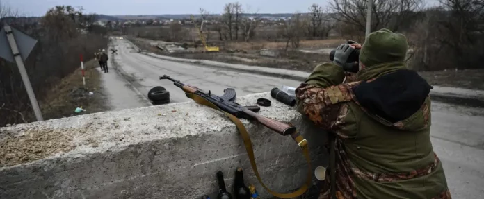 Ukrainien en armes