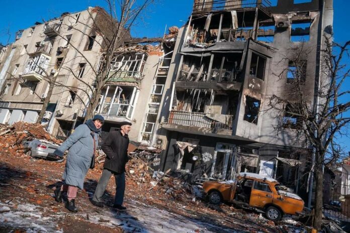 Destructions en Ukraine