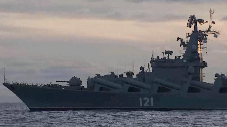 Le croiseur Moskva