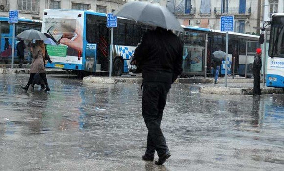 Pluies orageuses en Algérie