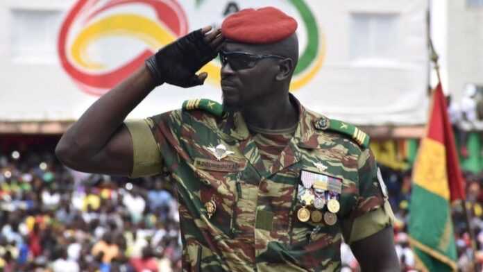 le colonel Mamady Doumbouya