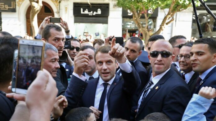 Macron à Alger.
