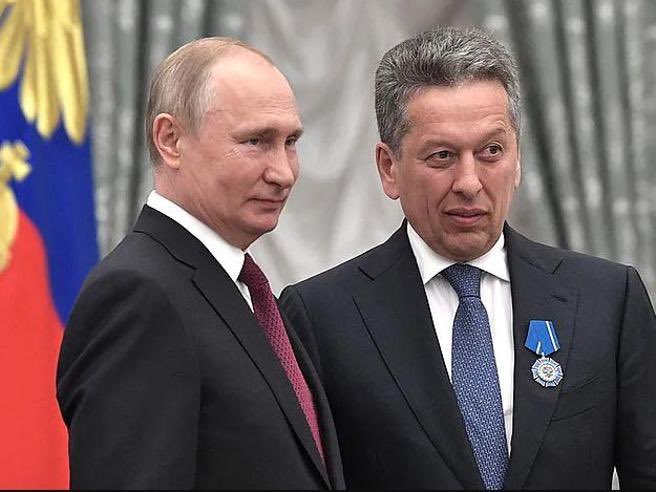 Vladimir Poutine et Ravil Maganov