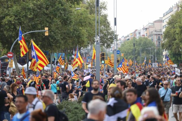 Diada en Catalogne