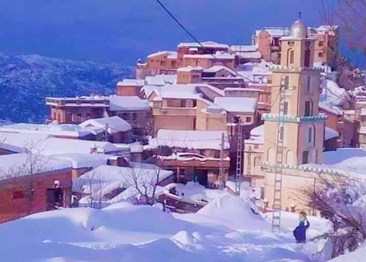 Kabylie sous la neige