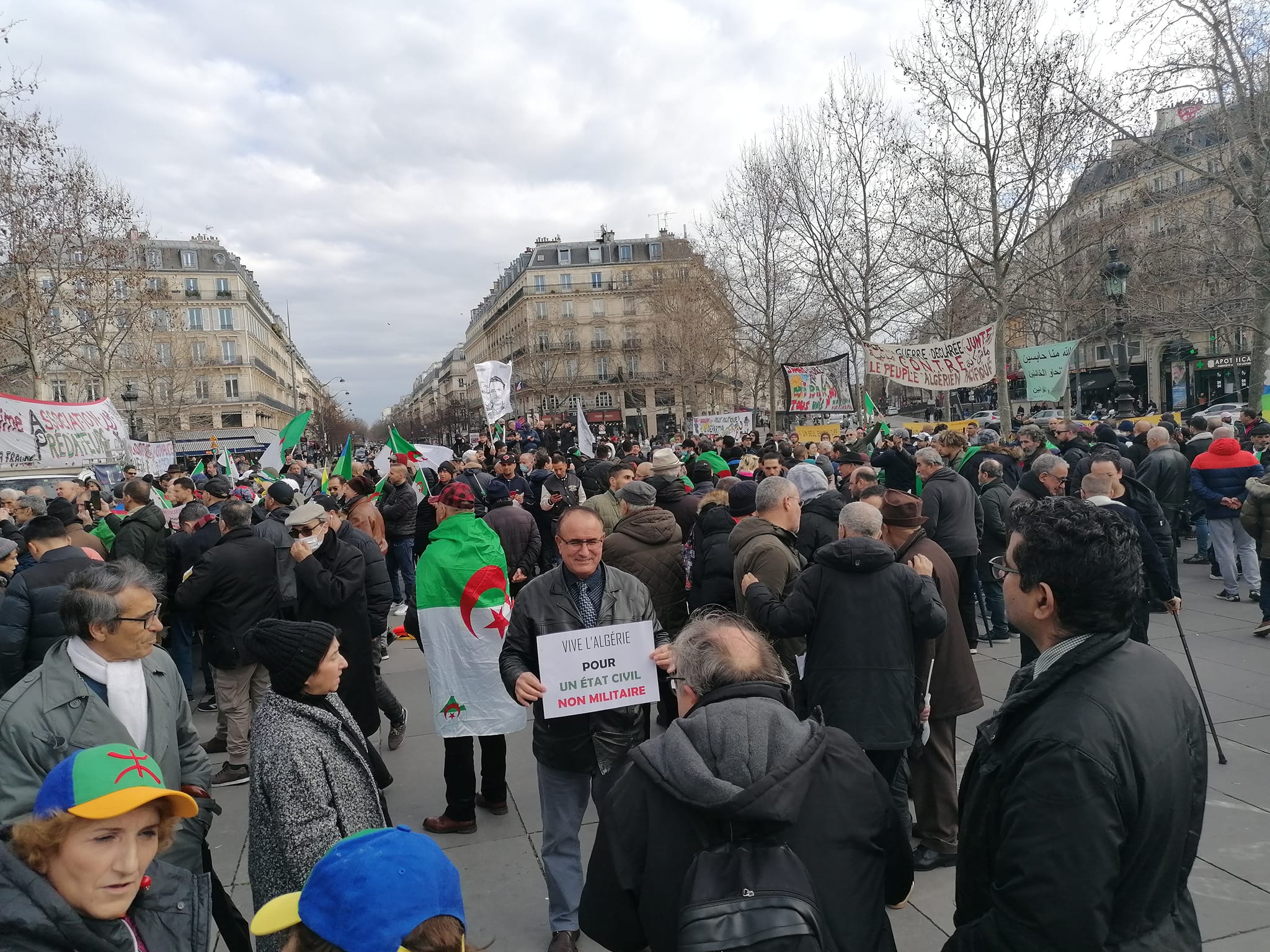 Rassemblement à Paris