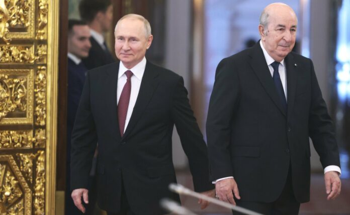 Tebboune et Poutine