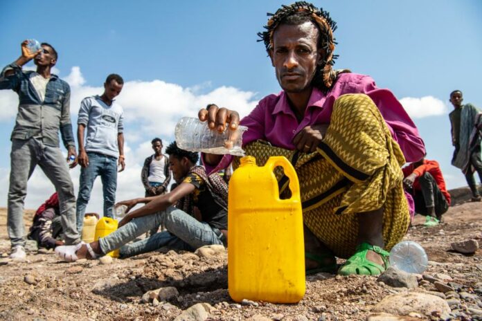 Réfugiés éthiopiens