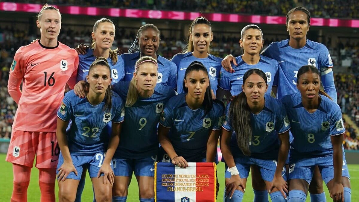 L'équipe de France féminine