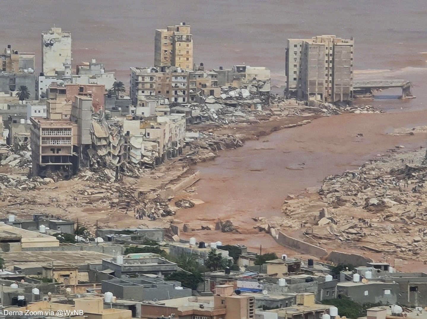 La Libye ravagé par les inondations 