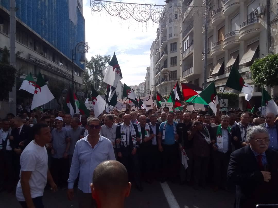 Marche à Alger pour la Palestine