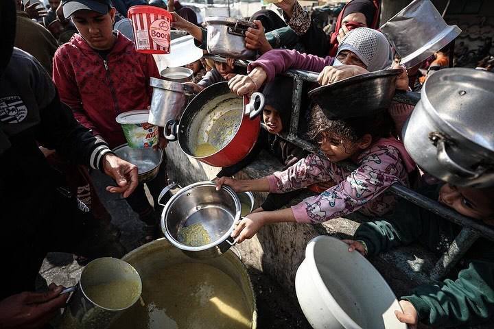 Les Gazaouis affamés