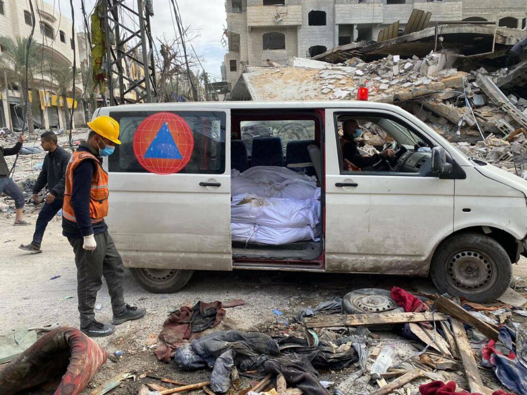 Ambulance à Gaza