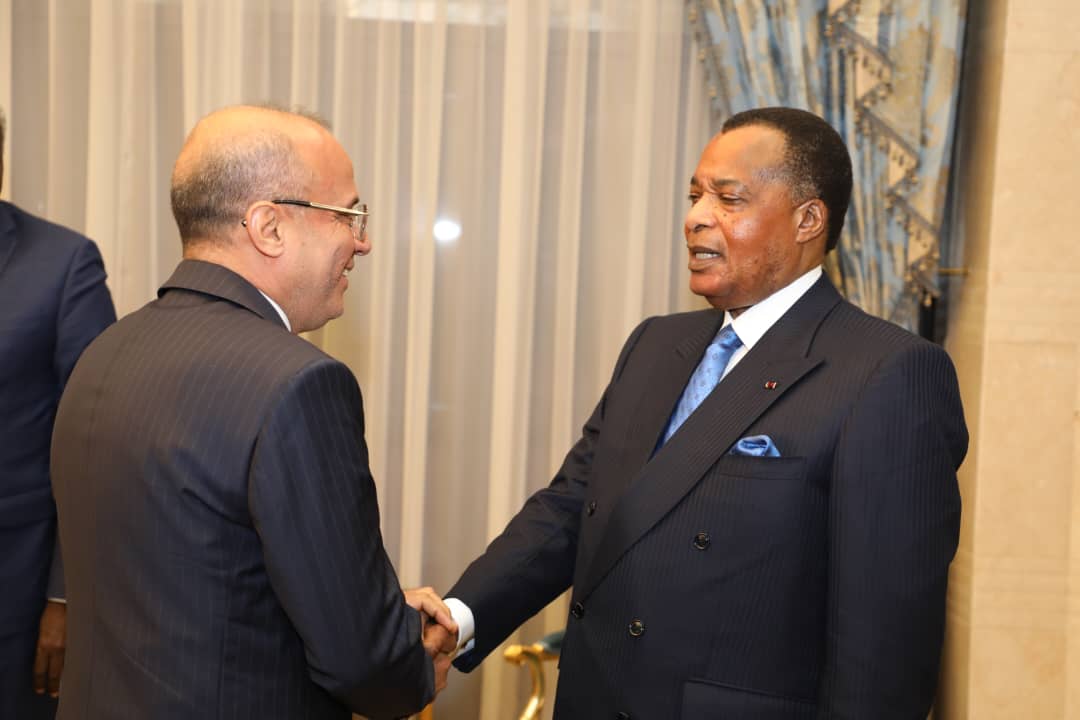 Sassou Nguessou et Abdellah Lafi