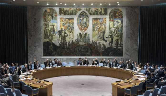 Conseil de sécurité de l'Onu.