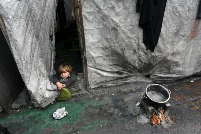 Famine à Gaza