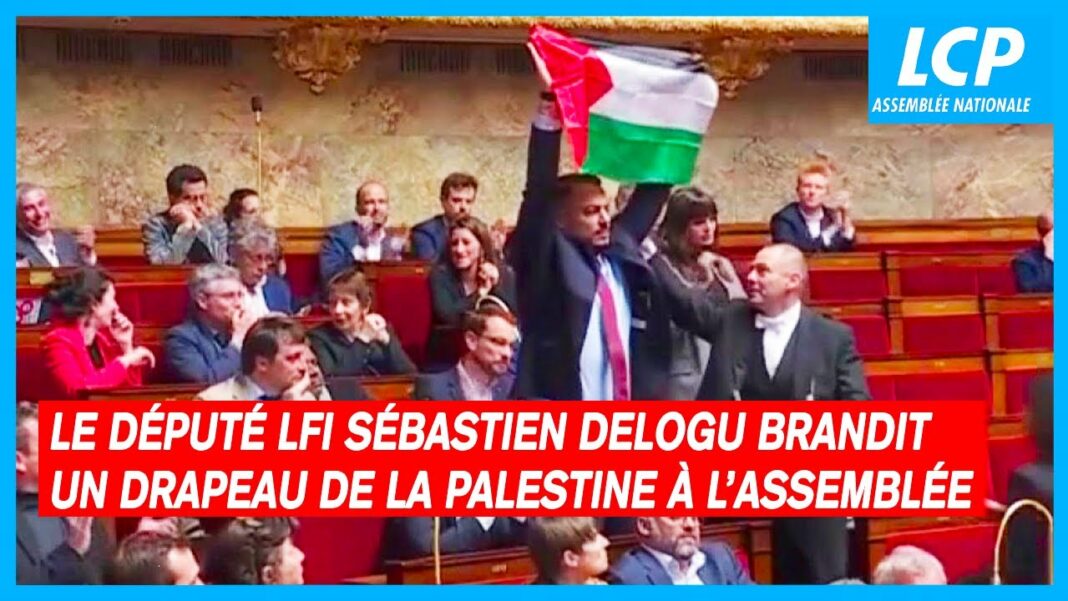 Un Député Exclu De L'assemblée Pour Avoir Brandi Le Drapeau Palestinien 