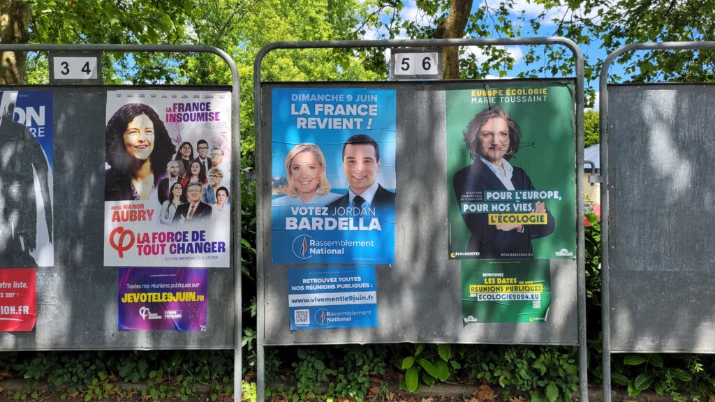 Affiche des européennes