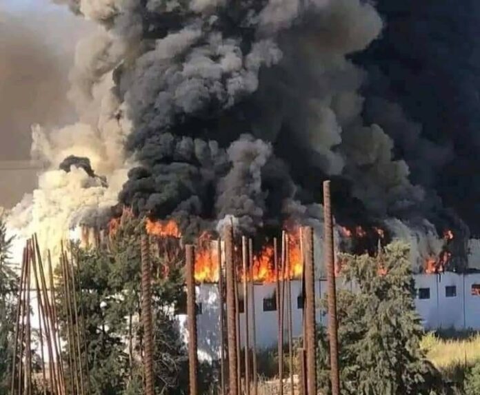 incendie ouled Moussa