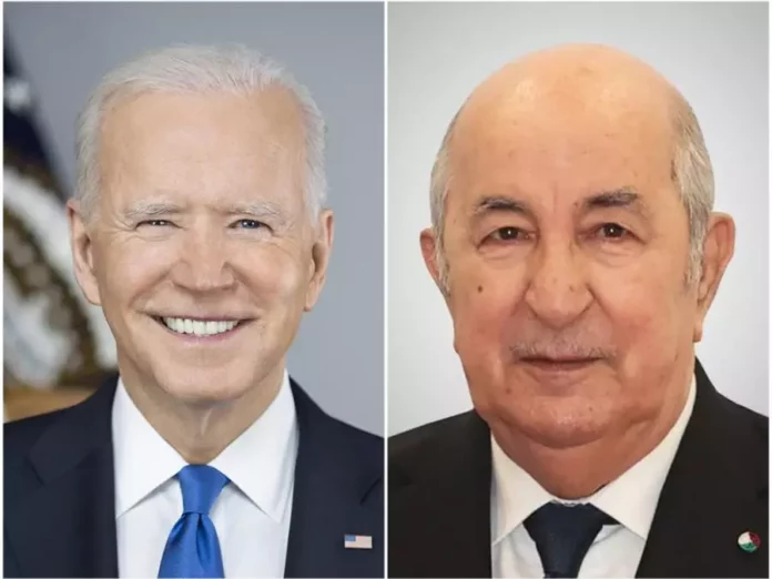 Biden et Tebboune