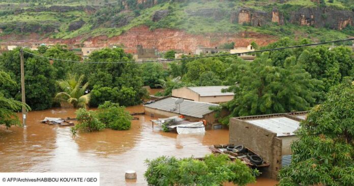 Inondations en Guinée