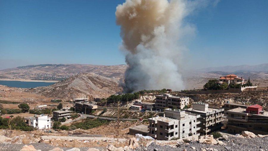 Israël bombarde le Liban