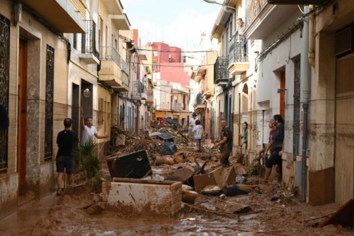 Valence ravagée par les inondations