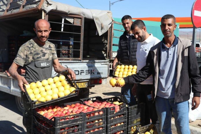 Vente de pommes