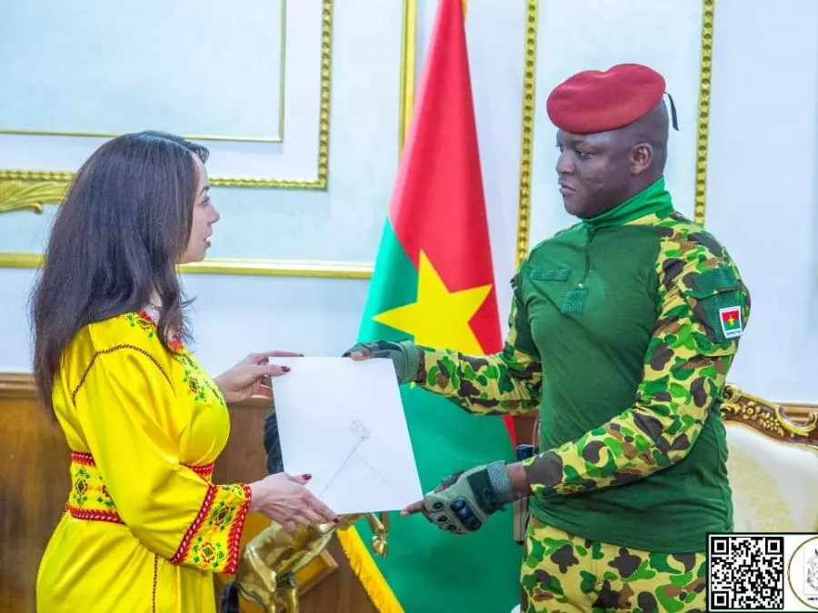 Salma Ibrahim Mansouri au Burkina Faso