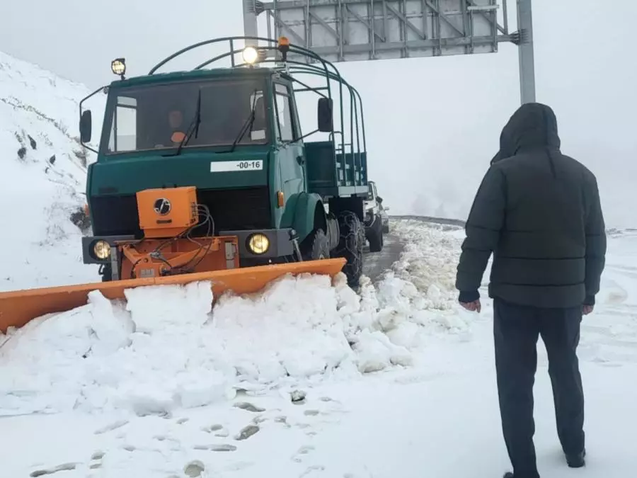 Neige en Kabylie