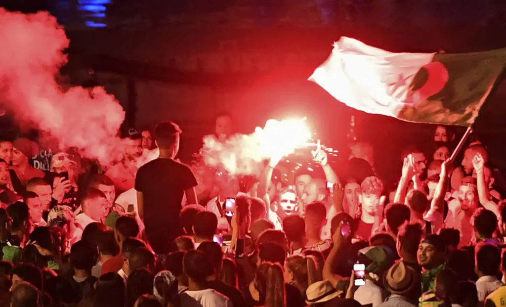 Supporters algériens