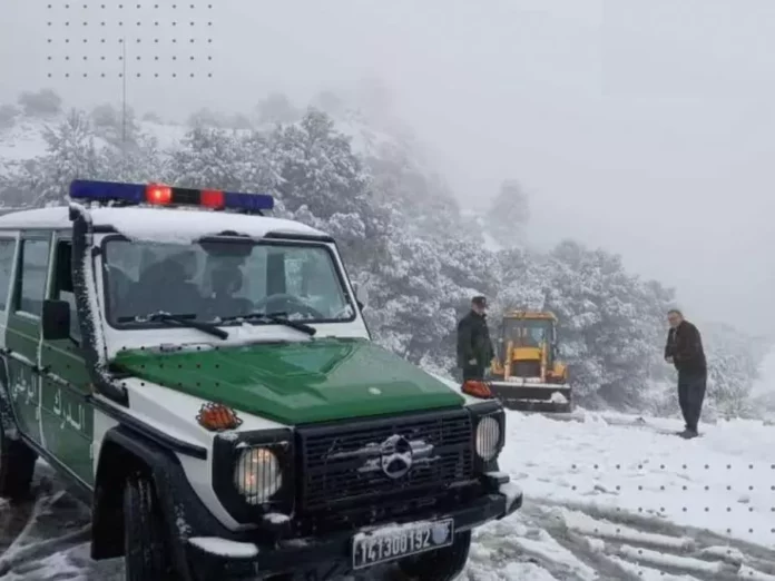 Neige en Kabylie