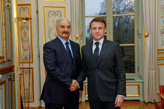 Macron et Haftar