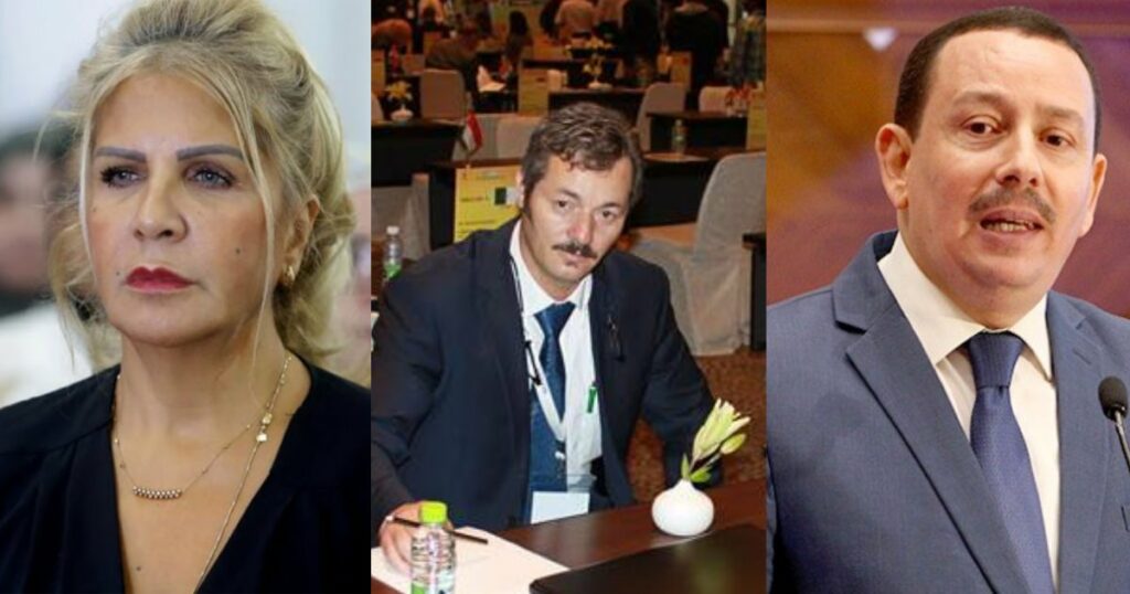 Saïda Neghza, Belkacem Sahli et Abdelhakim Hamadi