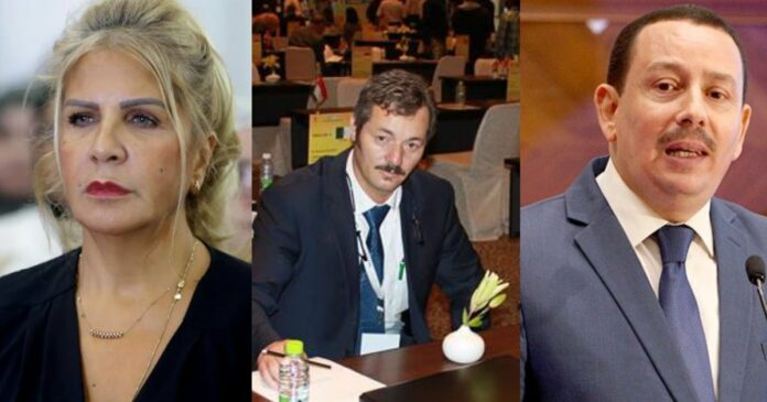 Saïda Neghza, Belkacem Sahli et Abdelhakim Hamadi