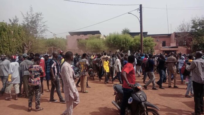 Manif à Bamako