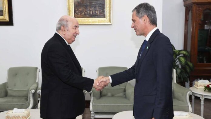 Tebboune et Rodolphe Saadé