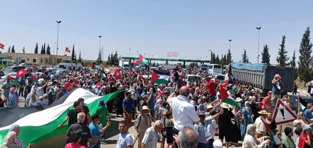 Marche vers Gaza