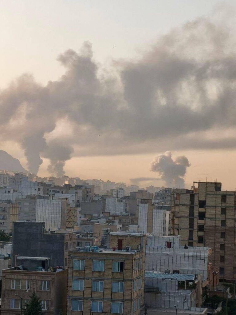 L'Iran bombardé