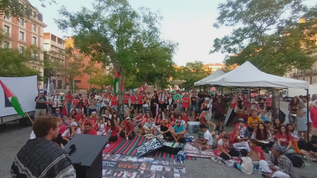 Manifestation à Marseille contre le jumelage avec Haïfa.