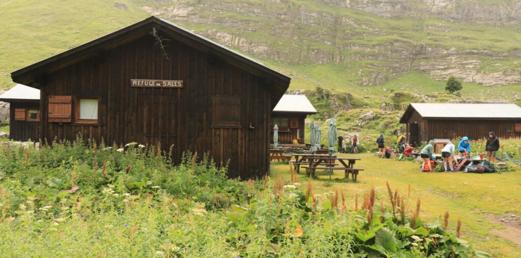 Le refuge de Sales.