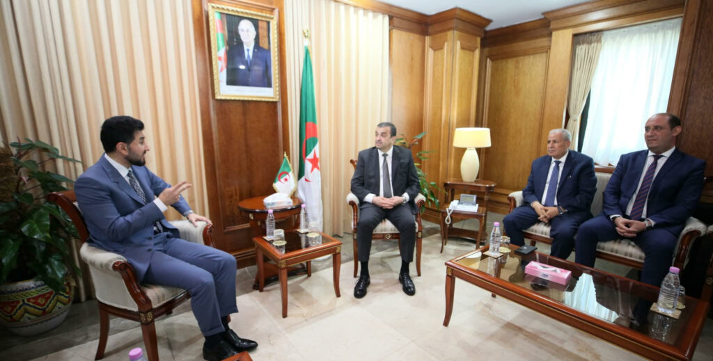 Mohamed Arkab reçoit des responsables de Medad Energy