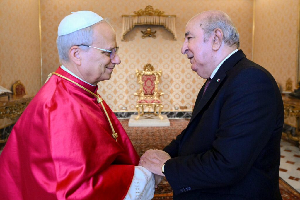 Tebboune et le pape