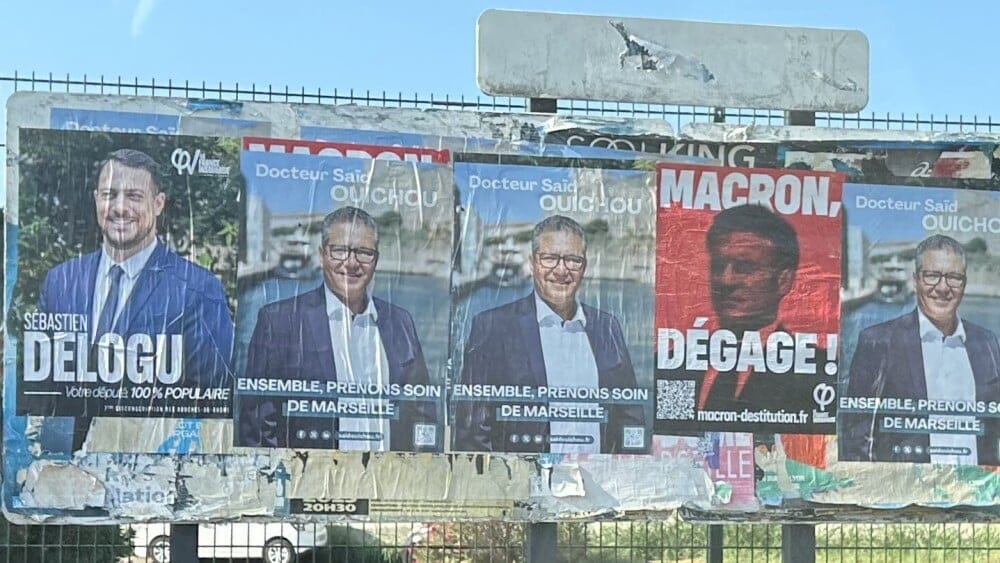 Affiches des quartiers nord.