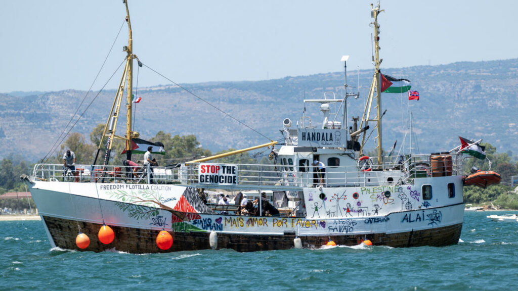 Le bateau Handala