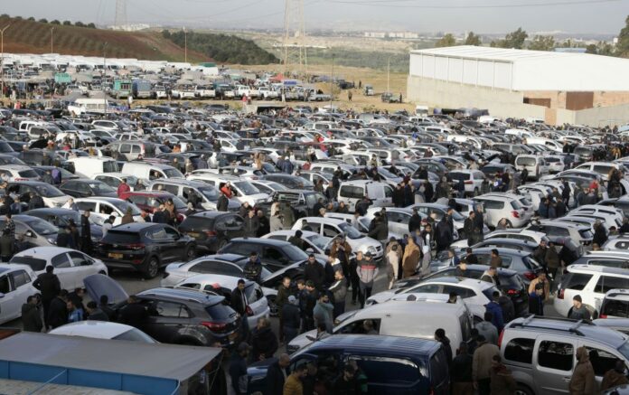 Marché de voitures