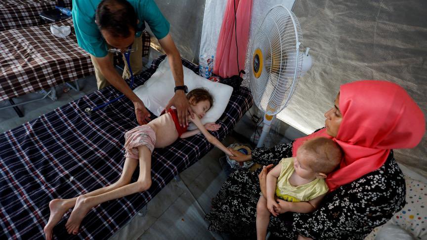 Famine à Gaza